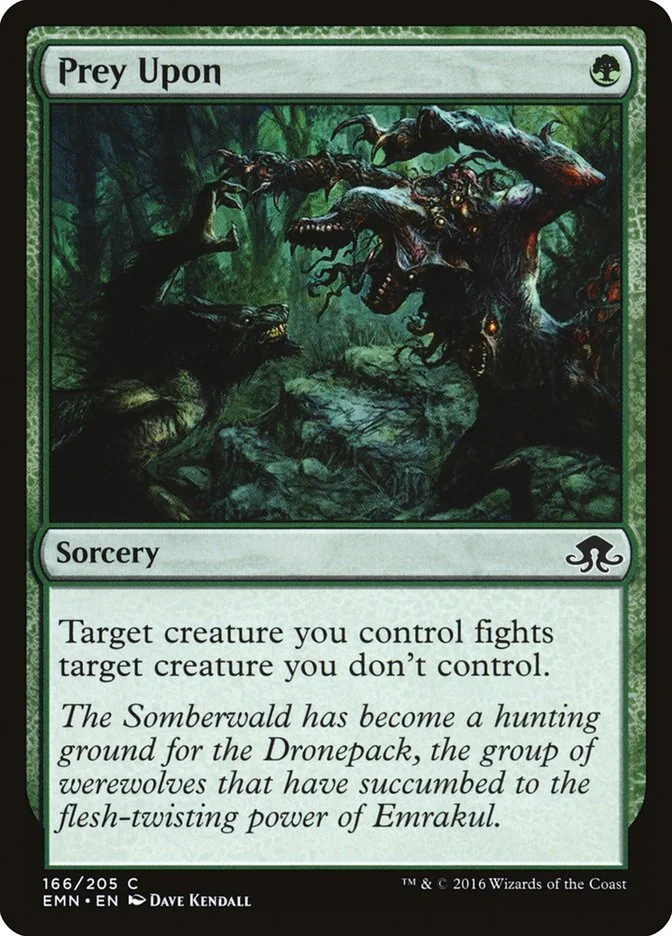 Prey Upon (Eldritch Moon) - Magic: The Gathering in TCG Land