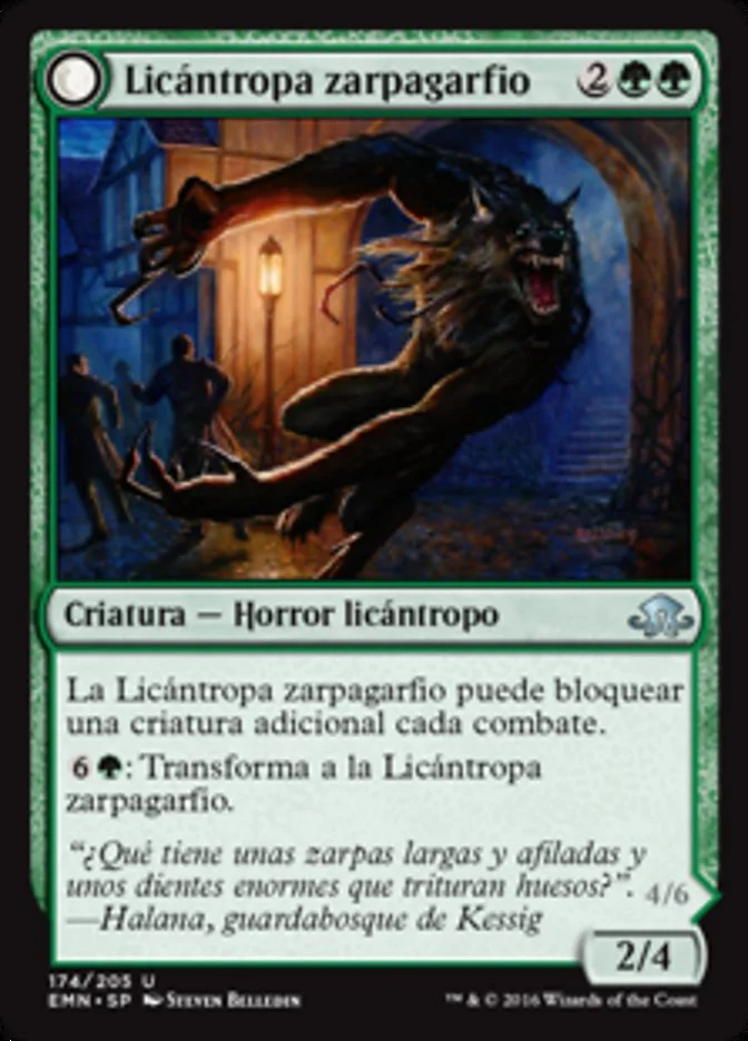 Licántropa zarpagarfio (Eldritch Moon) - Magic: The Gathering in TCG Land