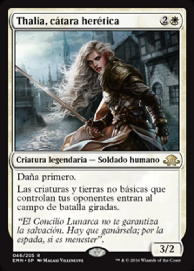 Thalia, cátara herética (Eldritch Moon) - Magic: The Gathering in TCG Land