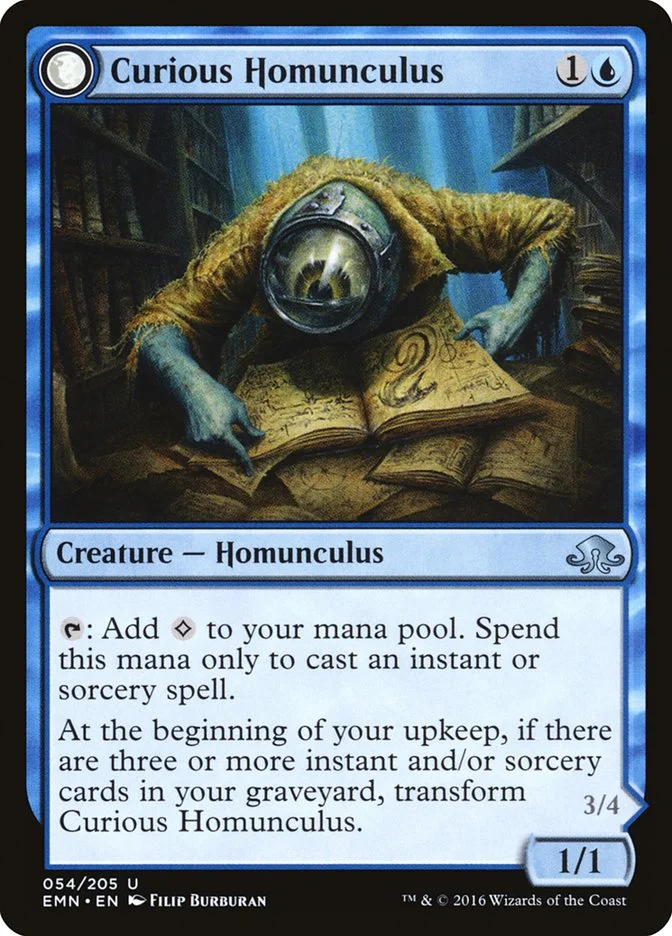 Curious Homunculus (Eldritch Moon) - Magic: The Gathering in TCG Land