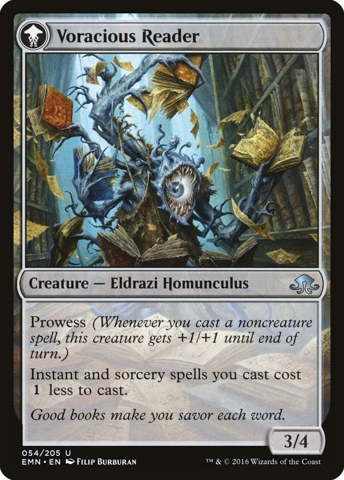 Voracious Reader (Eldritch Moon) - Magic: The Gathering in TCG Land