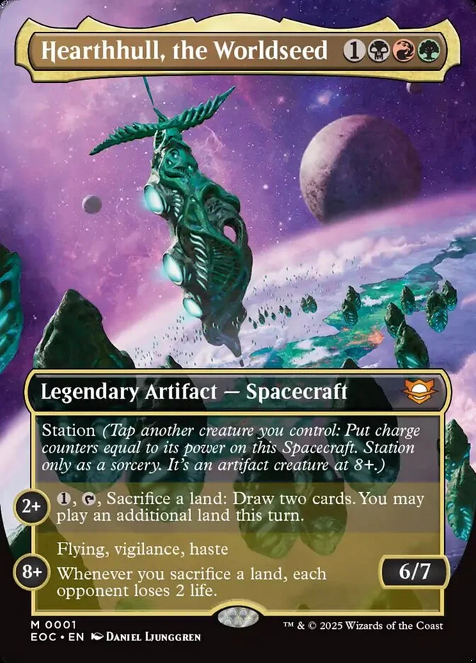 Hearthhull, the Worldseed (Edge of Eternities Commander) - Magic: The Gathering in TCG Land