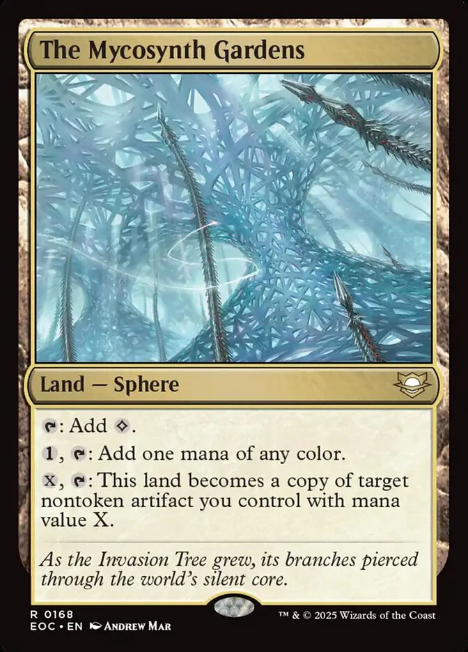 The Mycosynth Gardens (Edge of Eternities Commander) - Magic: The Gathering in TCG Land México