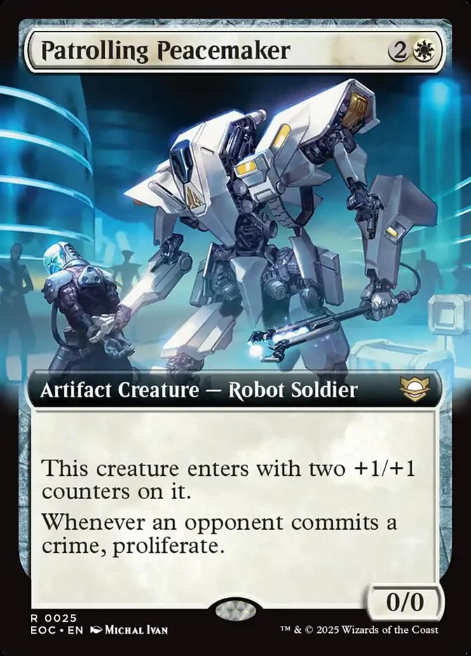 Patrolling Peacemaker (Edge of Eternities Commander) - Magic: The Gathering in TCG Land
