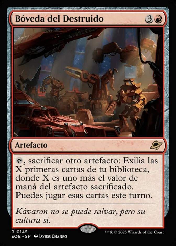 Bóveda del Destruido (Edge of Eternities) - Magic: The Gathering in TCG Land México