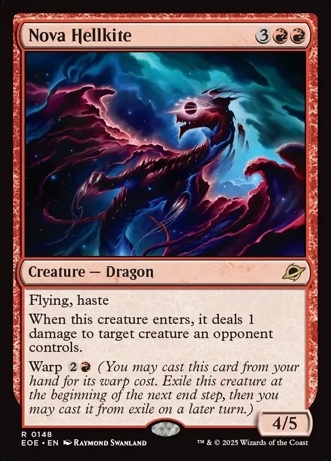 Nova Hellkite (Edge of Eternities) - Magic: The Gathering in TCG Land México