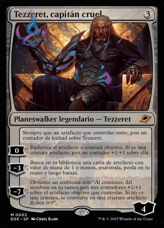 Tezzeret, capitán cruel (Edge of Eternities) - Magic: The Gathering in TCG Land México