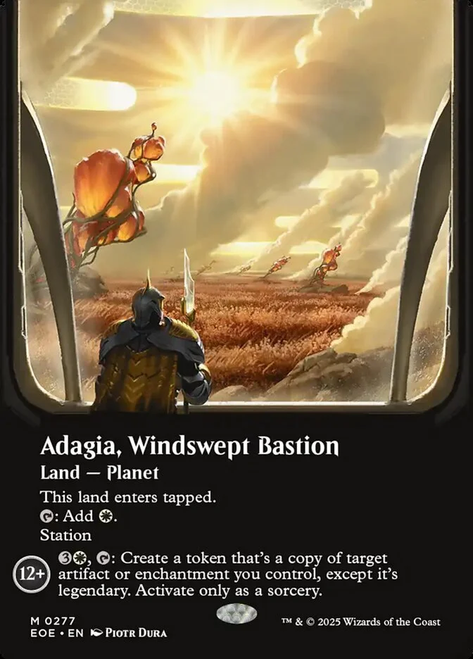 Adagia, Windswept Bastion (Edge of Eternities) - Magic: The Gathering in TCG Land México