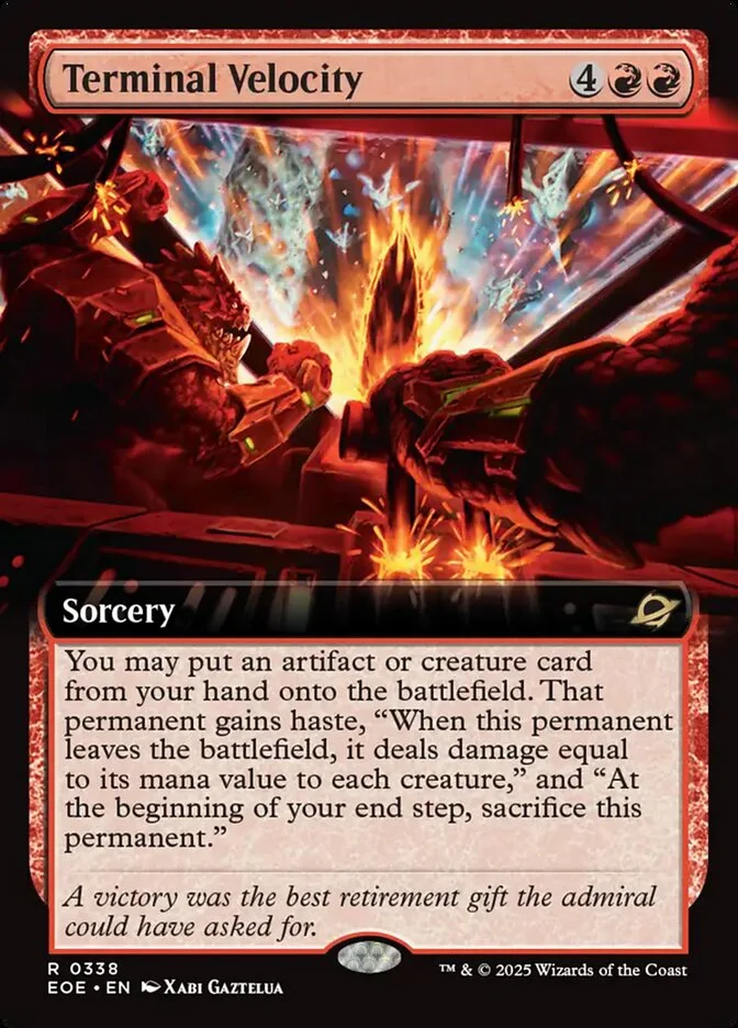 Terminal Velocity (Edge of Eternities) - Magic: The Gathering in TCG Land
