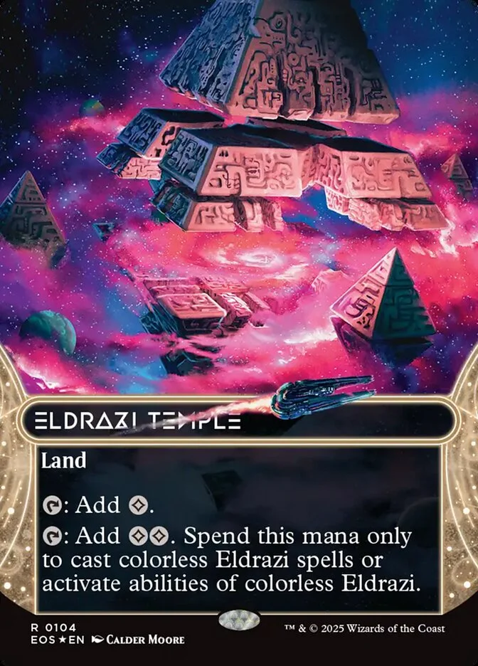 Eldrazi Temple (Edge of Eternities: Stellar Sights) - Magic: The Gathering in TCG Land México