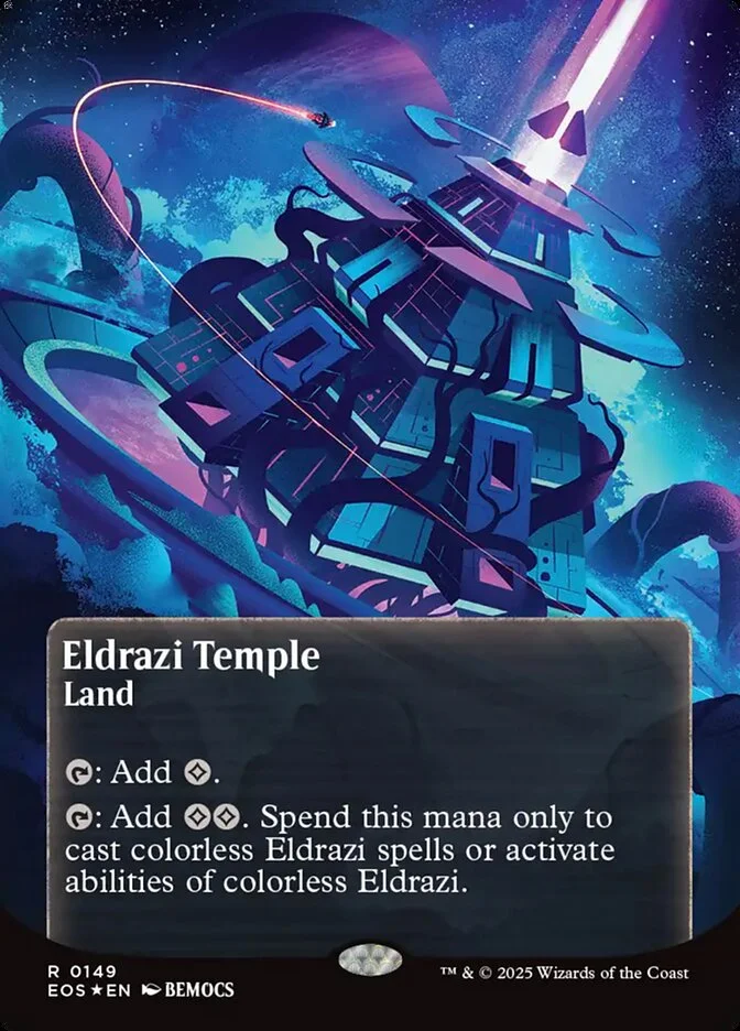 Eldrazi Temple (Edge of Eternities: Stellar Sights) - Magic: The Gathering in TCG Land México