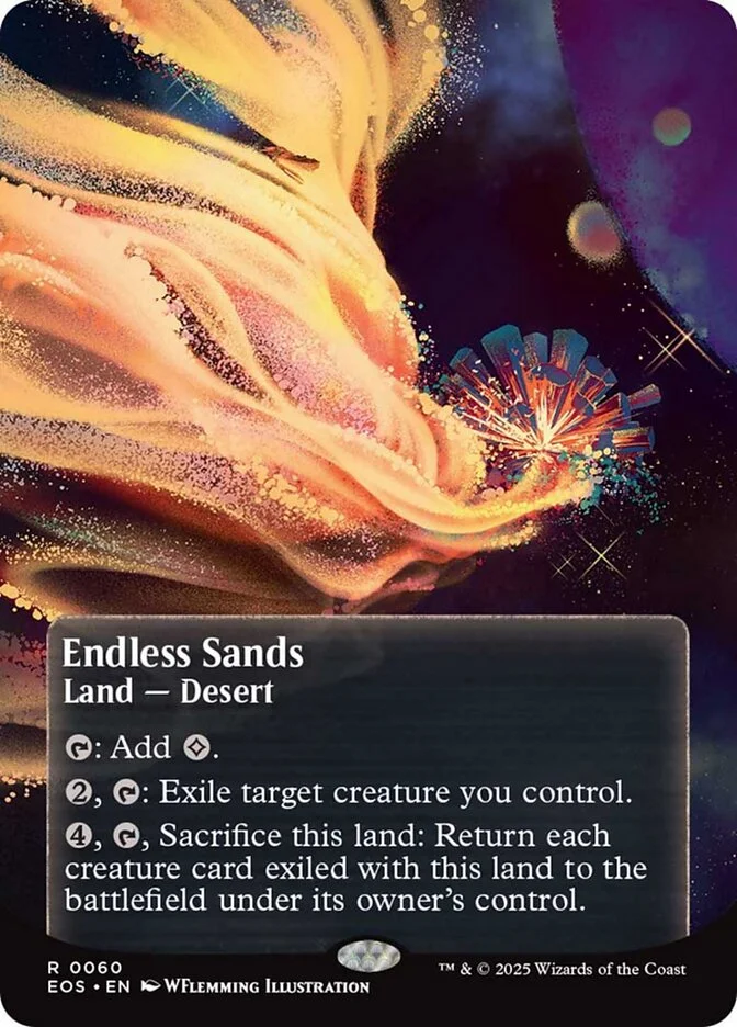 Endless Sands (Edge of Eternities: Stellar Sights) - Magic: The Gathering in TCG Land México