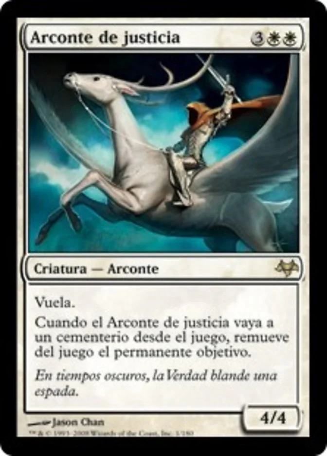 Arconte de justicia (Eventide) - Magic: The Gathering in TCG Land