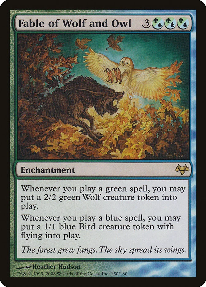 Fable of Wolf and Owl (Eventide) - Magic: The Gathering in TCG Land