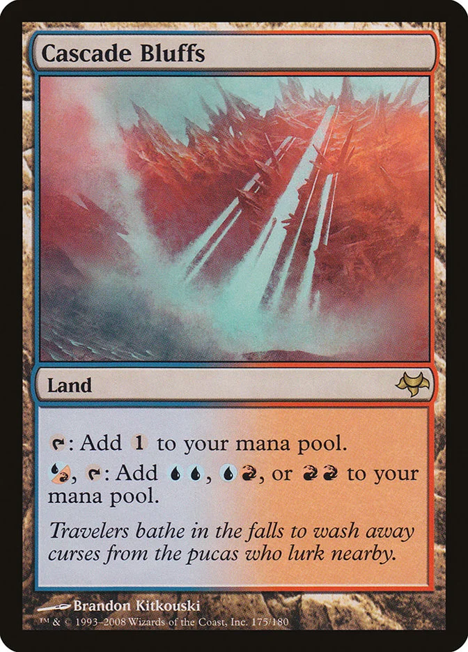 Cascade Bluffs (Eventide) - Magic: The Gathering in TCG Land