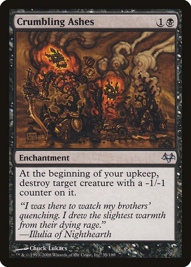 Crumbling Ashes (Eventide) - Magic: The Gathering in TCG Land