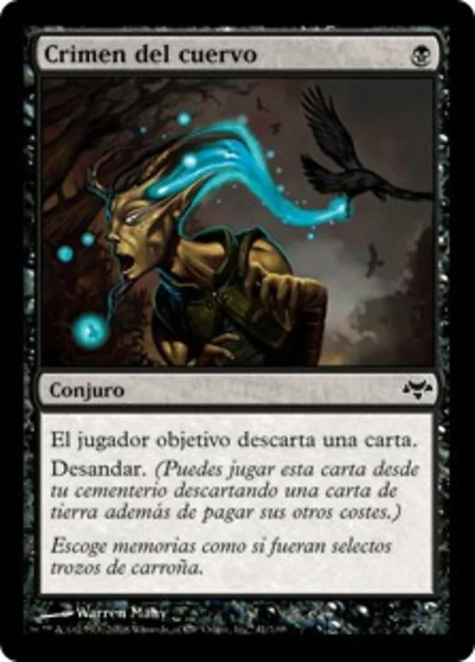 Crimen del cuervo (Eventide) - Magic: The Gathering in TCG Land
