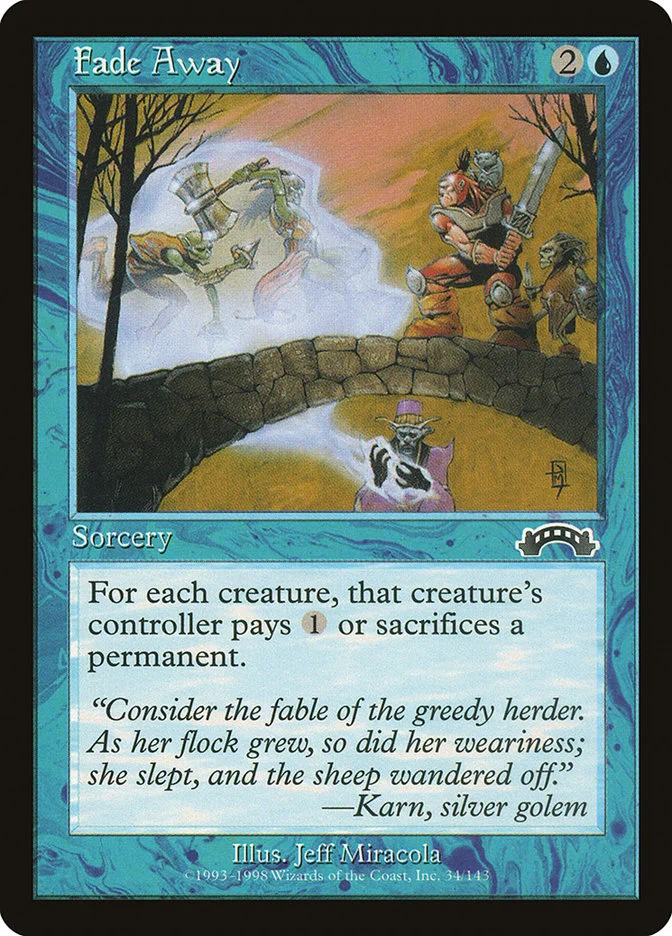 Fade Away (Exodus) - Magic: The Gathering in TCG Land