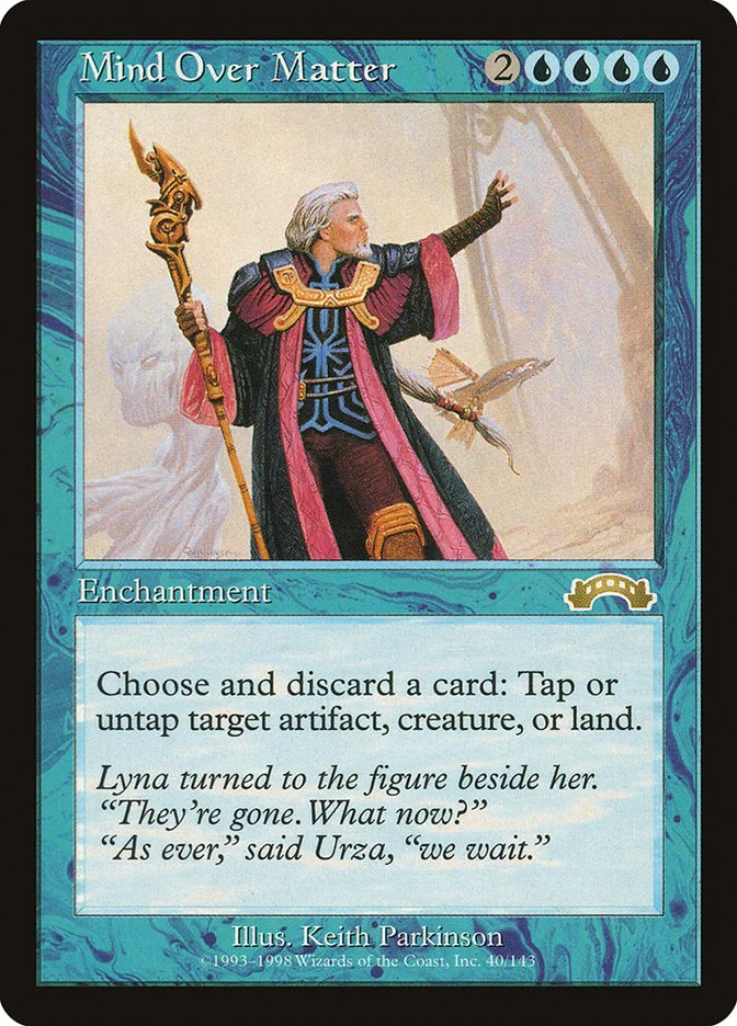 Mind Over Matter (Exodus) - Magic: The Gathering in TCG Land