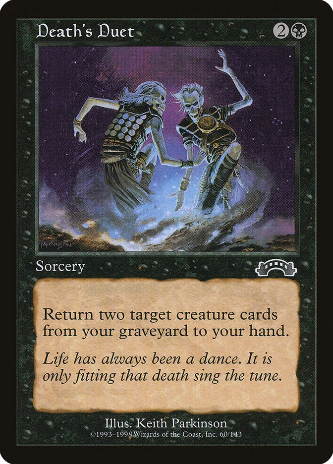 Death's Duet (Exodus) - Magic: The Gathering in TCG Land