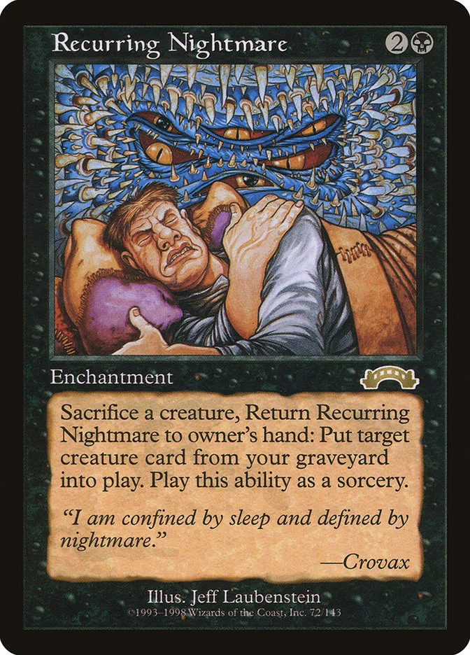Recurring Nightmare (Exodus) - Magic: The Gathering in TCG Land