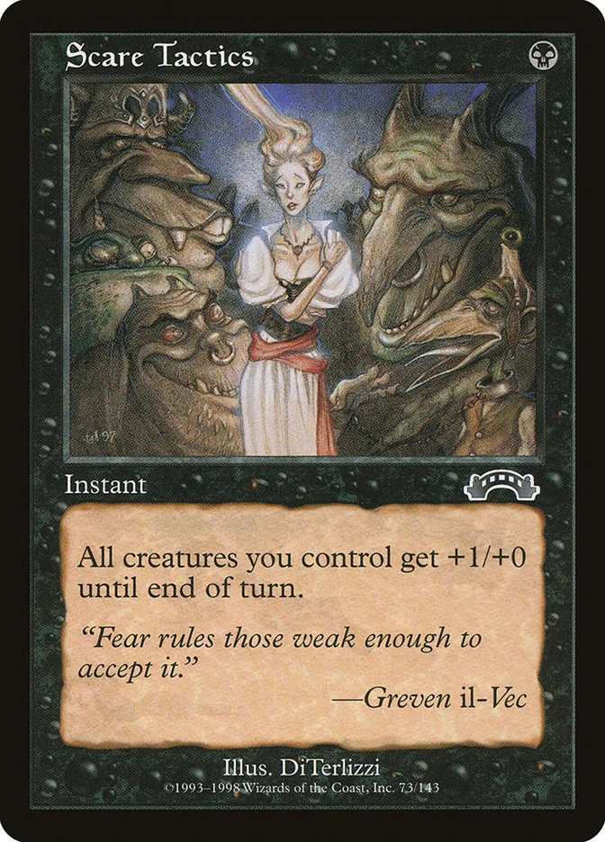 Scare Tactics (Exodus) - Magic: The Gathering in TCG Land