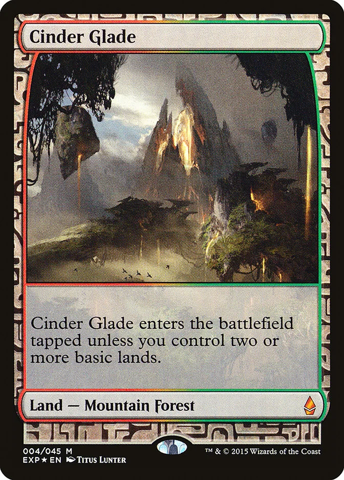 Cinder Glade (Zendikar Expeditions) - Magic: The Gathering in TCG Land