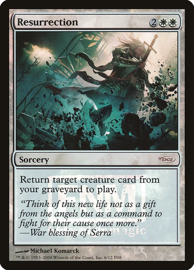 Resurrection (Friday Night Magic 2008) - Magic: The Gathering in TCG Land