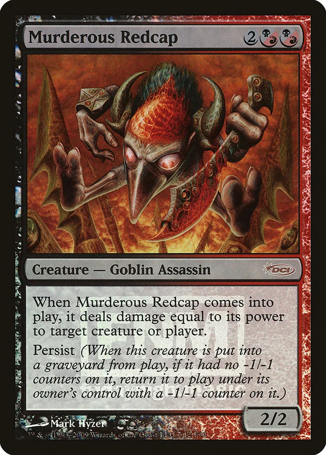 Murderous Redcap (Friday Night Magic 2009) - Magic: The Gathering in TCG Land