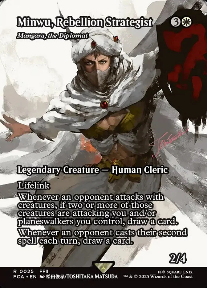 Mangara, the Diplomat (Final Fantasy: Through the Ages) - Magic: The Gathering in TCG Land