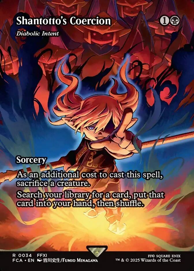 Diabolic Intent (Final Fantasy: Through the Ages) - Magic: The Gathering in TCG Land