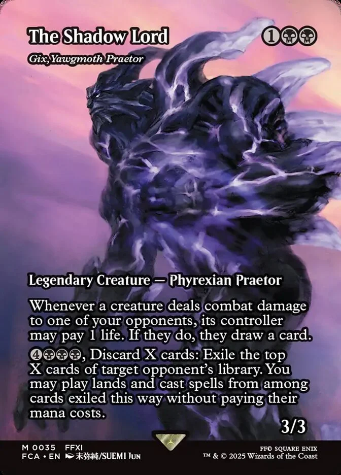 Gix, Yawgmoth Praetor (Final Fantasy: Through the Ages) - Magic: The Gathering in TCG Land