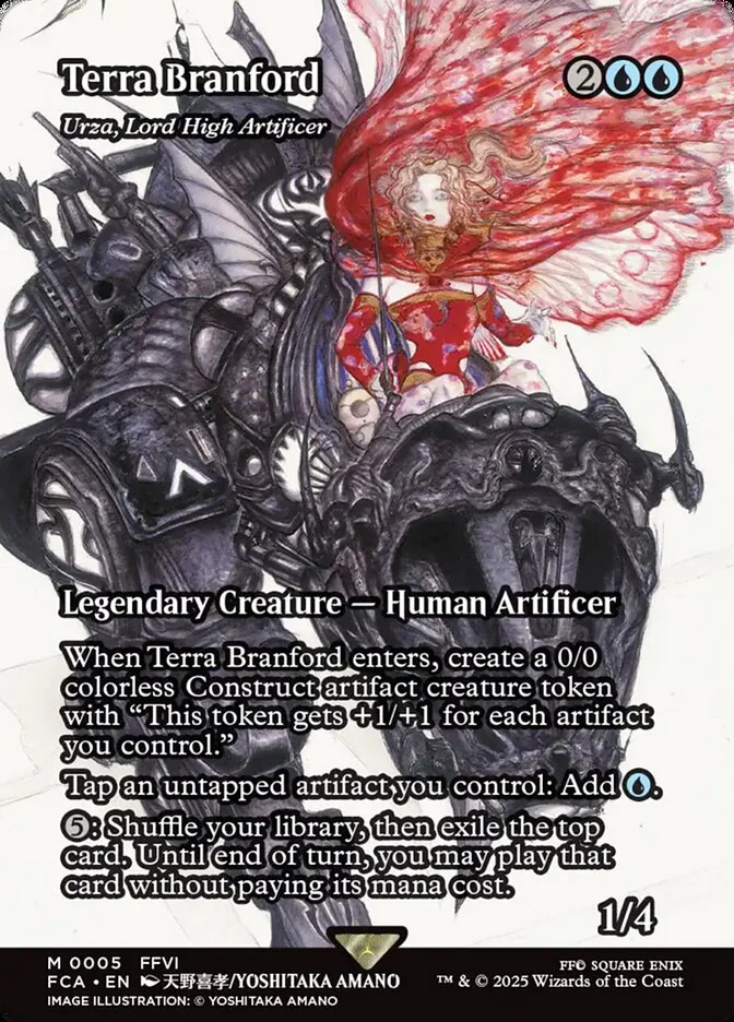 Urza, Lord High Artificer (Final Fantasy: Through the Ages) - Magic: The Gathering in TCG Land