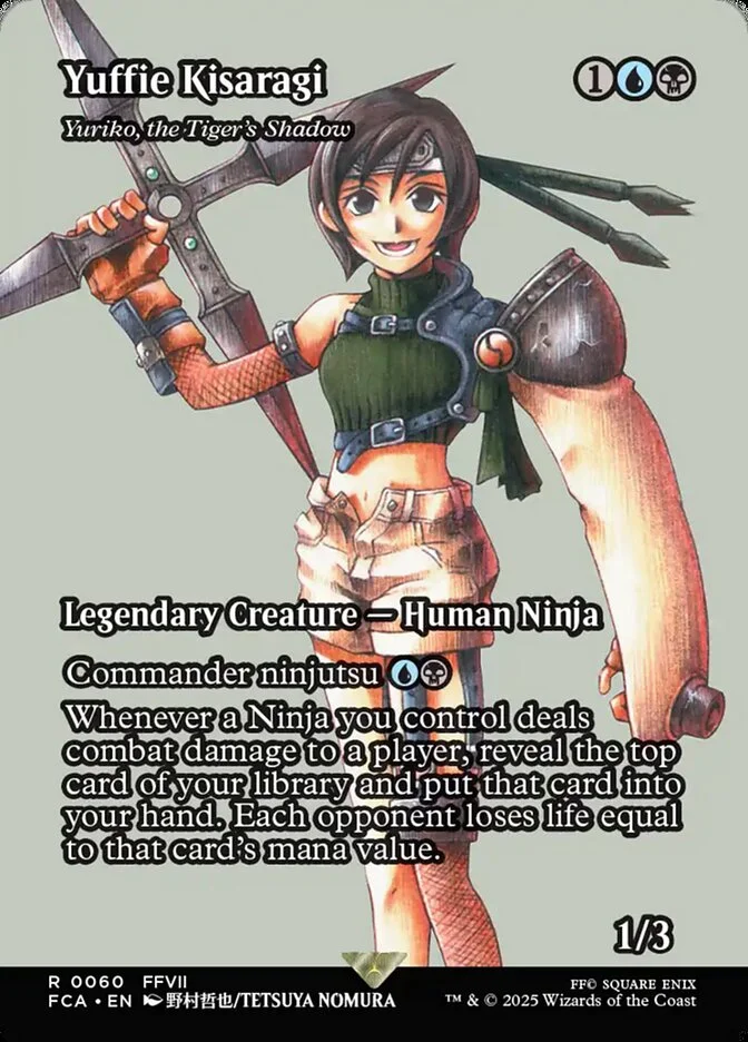 Yuriko, the Tiger's Shadow (Final Fantasy: Through the Ages) - Magic: The Gathering in TCG Land