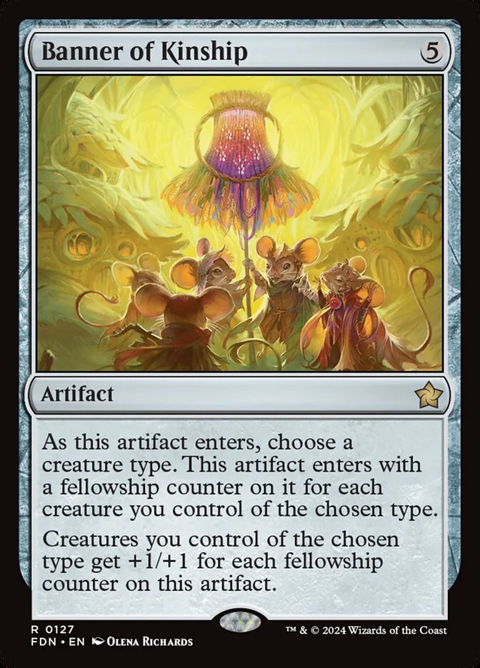 Banner of Kinship (Foundations) - Magic: The Gathering in TCG Land