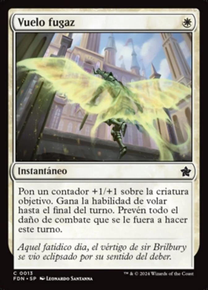 Vuelo fugaz (Foundations) - Magic: The Gathering in TCG Land México