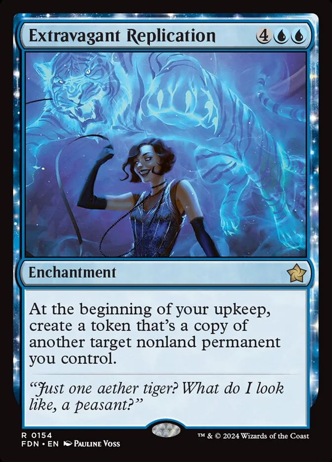 Extravagant Replication (Foundations) - Magic: The Gathering in TCG Land