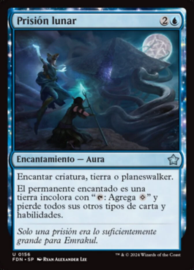 Prisión lunar (Foundations) - Magic: The Gathering in TCG Land México