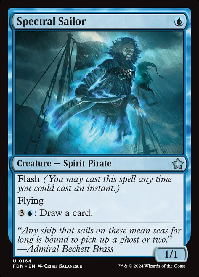 Spectral Sailor (Foundations) - Magic: The Gathering in TCG Land