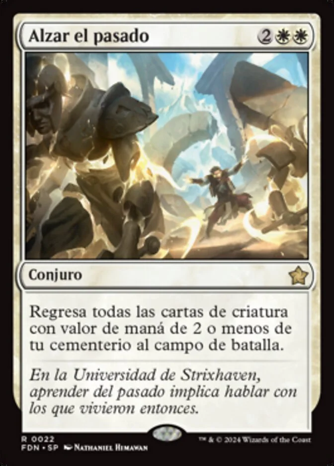 Alzar el pasado (Foundations) - Magic: The Gathering in TCG Land