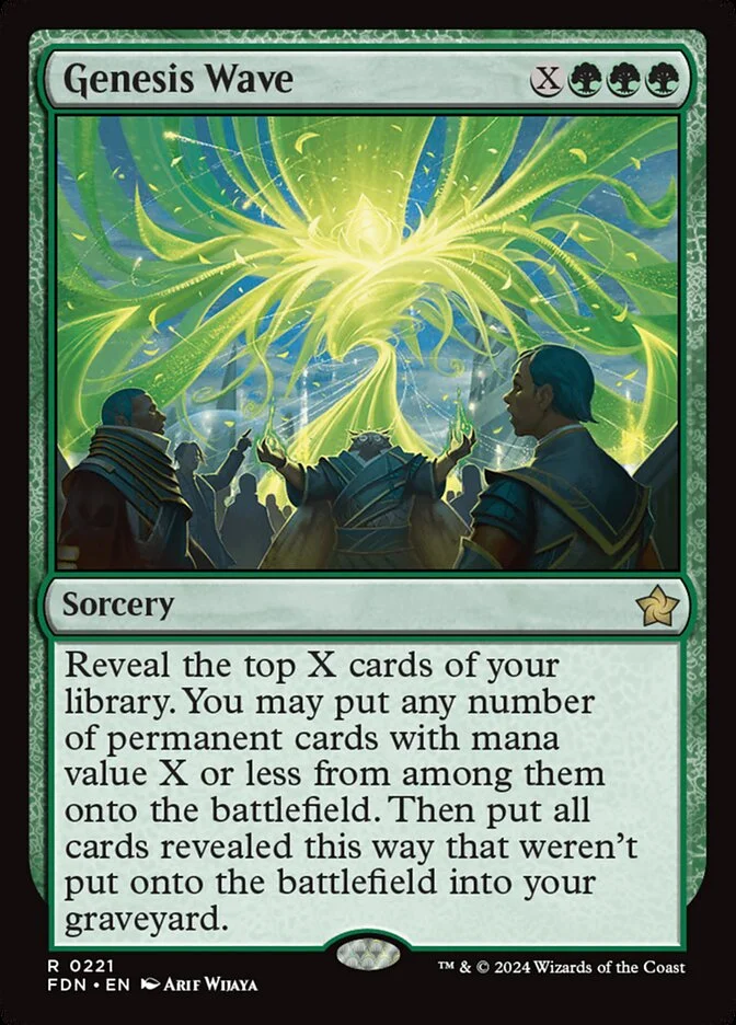 Genesis Wave (Foundations) - Magic: The Gathering in TCG Land