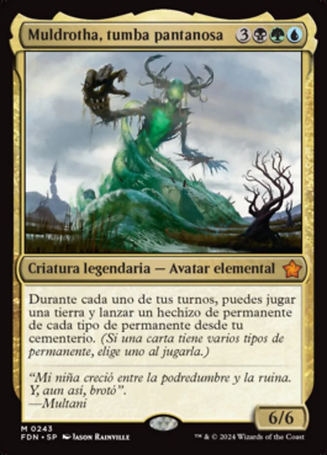 Muldrotha, tumba pantanosa (Foundations) - Magic: The Gathering in TCG Land