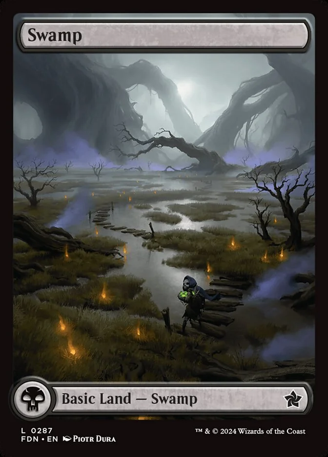 Swamp (Foundations) - Magic: The Gathering in TCG Land