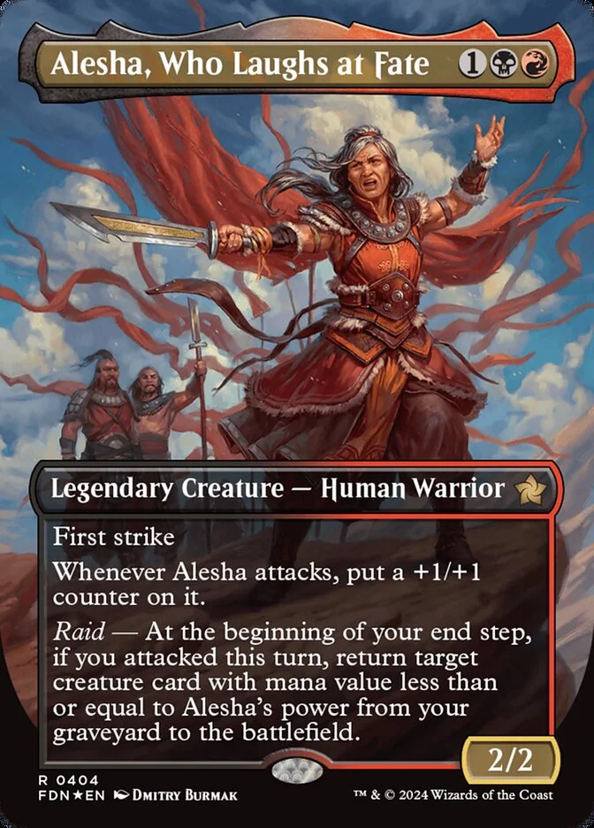 Alesha, Who Laughs at Fate (Foundations) - Magic: The Gathering in TCG Land México