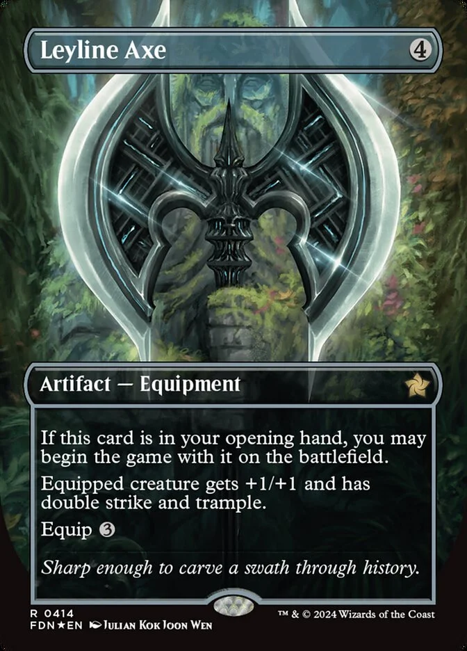 Leyline Axe (Foundations) - Magic: The Gathering in TCG Land