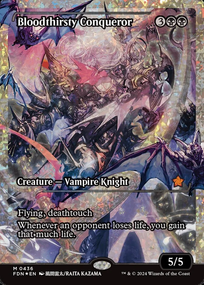 Bloodthirsty Conqueror (Foundations) - Magic: The Gathering in TCG Land