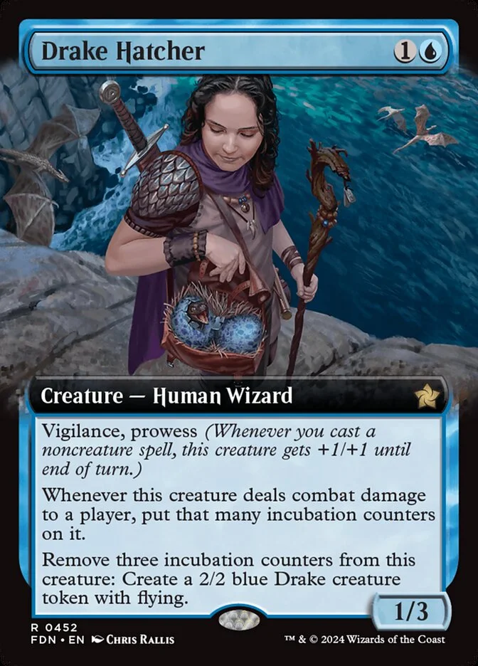 Drake Hatcher (Foundations) - Magic: The Gathering in TCG Land