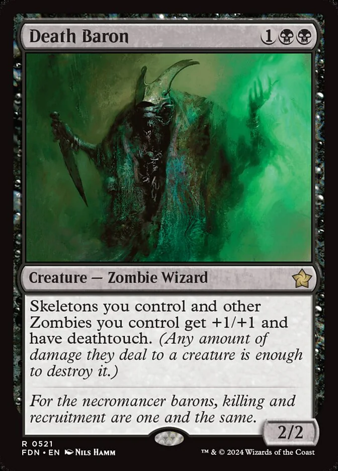 Death Baron (Foundations) - Magic: The Gathering in TCG Land