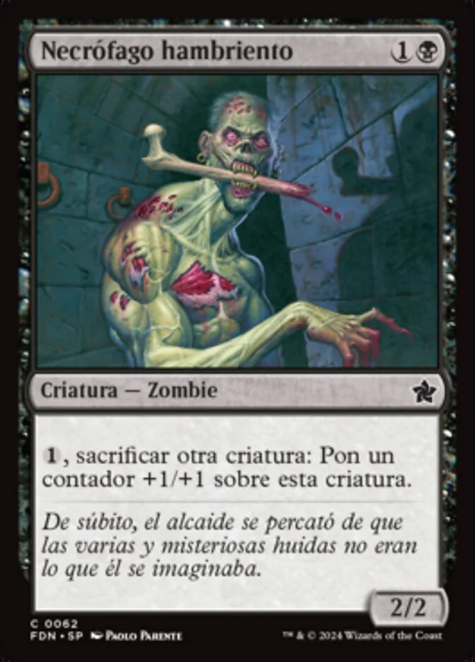 Necrófago hambriento (Foundations) - Magic: The Gathering in TCG Land