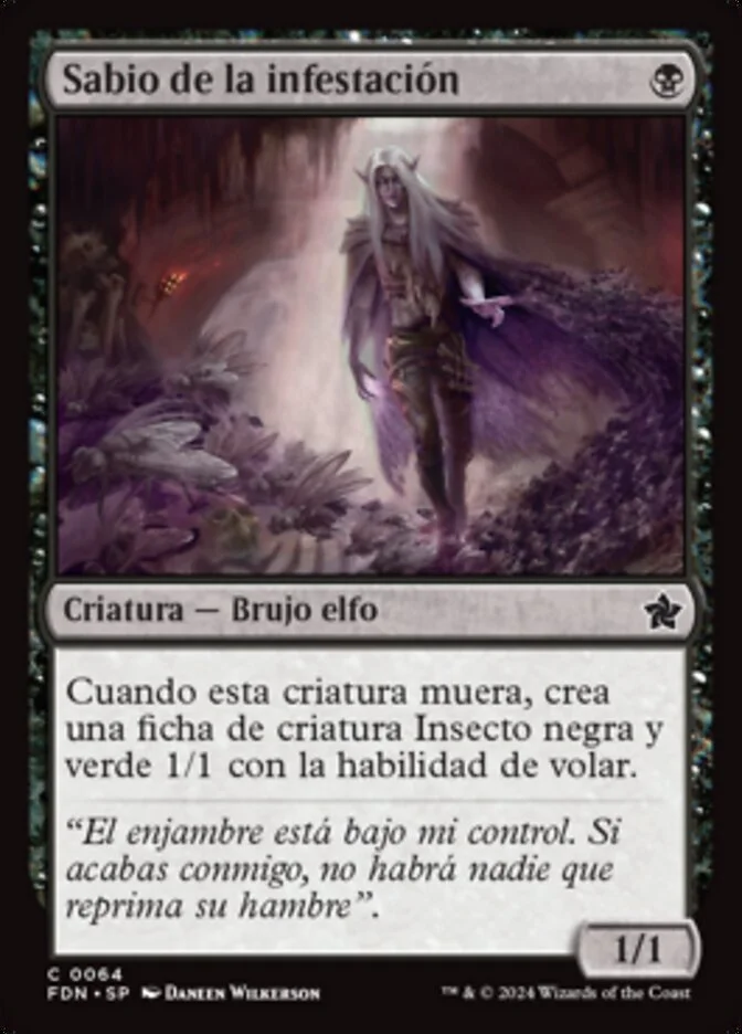 Sabio de la infestación (Foundations) - Magic: The Gathering in TCG Land México